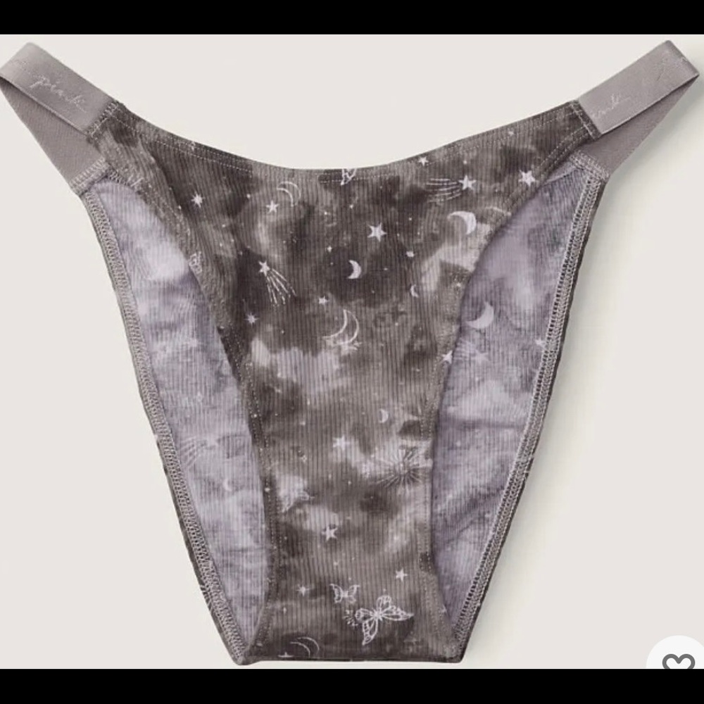 Victorias Secret Pink Panties High leg Logo
Bikini Panty purple mist VS M AND L